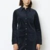 Marc O'Polo KurzesStraight Aus Stretchigem- Blousejurk - Deep Blue Sea -Marc O'Polo 7a8f8658db7e4573afa23734f68fc176