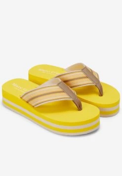Marc O'Polo Plateau Mit Streifen - Teensandalen - Morning Sun -Marc O'Polo 7ba78254a06e40c283075d1c2c420b17
