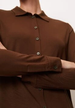 Marc O'Polo Long Sleeve - Overhemdblouse - Crimson Brown 11 Marc O'Polo Long Sleeve - Overhemdblouse - Crimson Brown -Marc O'Polo 7e7ea0cef3a84176841ae022e1f372c7