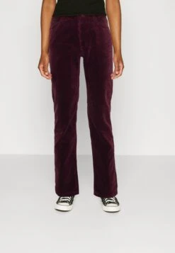 Marc O'Polo DENIM Pants Straight Leg Turn Up - Broek - Orante Plum