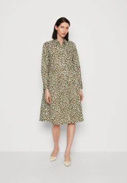 Marc O'Polo Dress Shirt Style Feminine Gathering Modern Details - Blousejurk - Multi