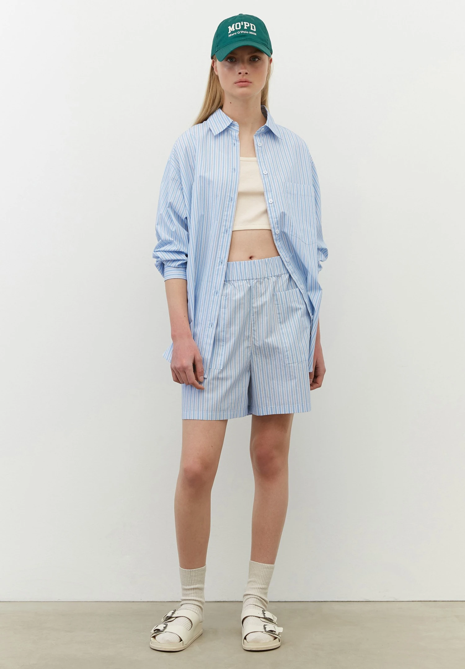 Marc O'Polo DENIM Shorts - Multi Homestead Blue 4 Marc O'Polo DENIM Shorts - Multi Homestead Blue - Afbeelding 2