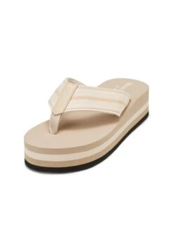 Marc O'Polo Plateau Mit Streifen - Teensandalen - Sand -Marc O'Polo 82d6202df27a4c4b95cb4a78cd06850a