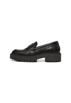 Marc O'Polo Penny-Loafer Aus Edlem - Plateaupumps - Black