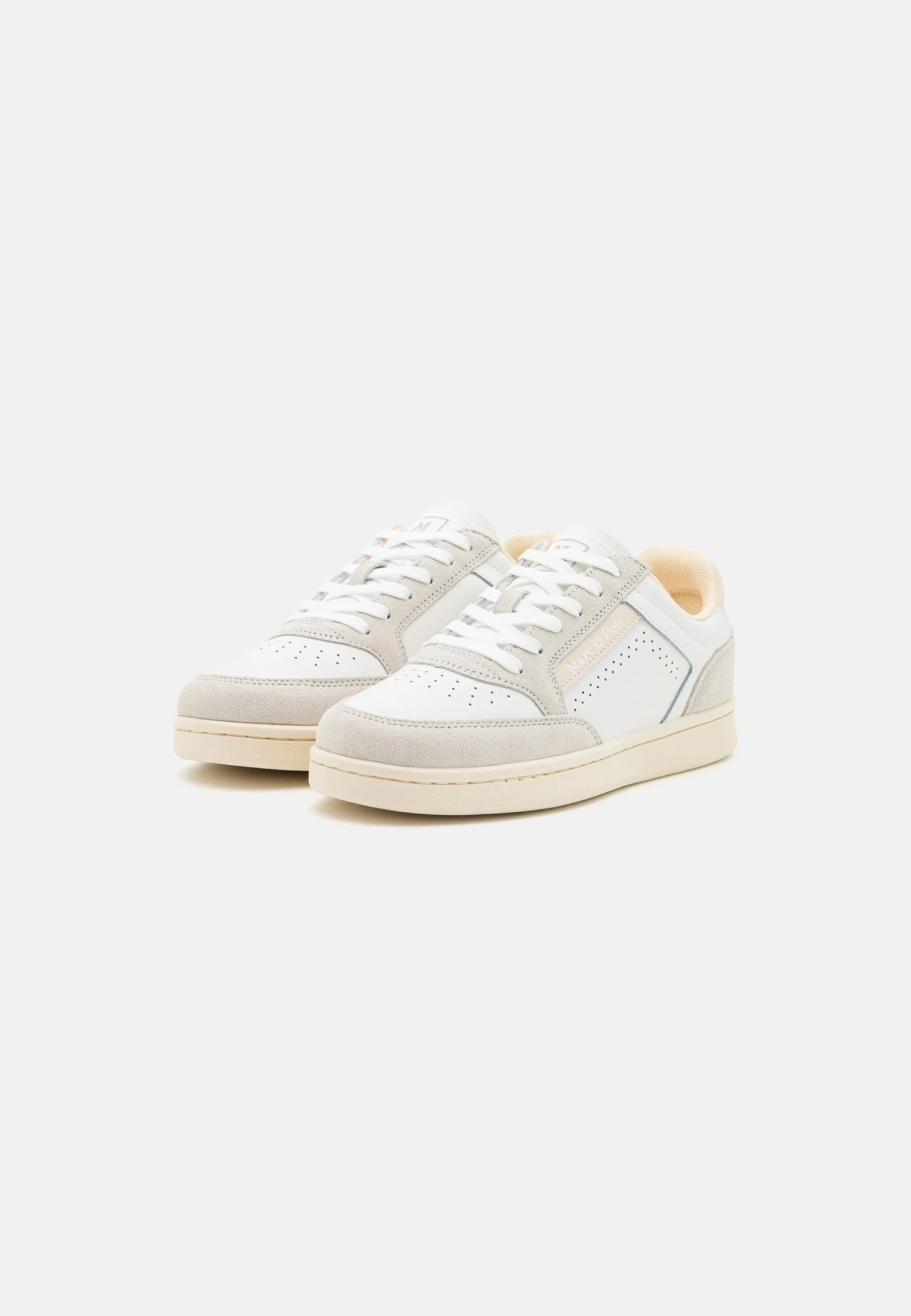 Marc O'Polo Violeta- Sneakers Laag - White/Natural Sand 5 Marc O'Polo Violeta- Sneakers Laag - White/Natural Sand - Afbeelding 3