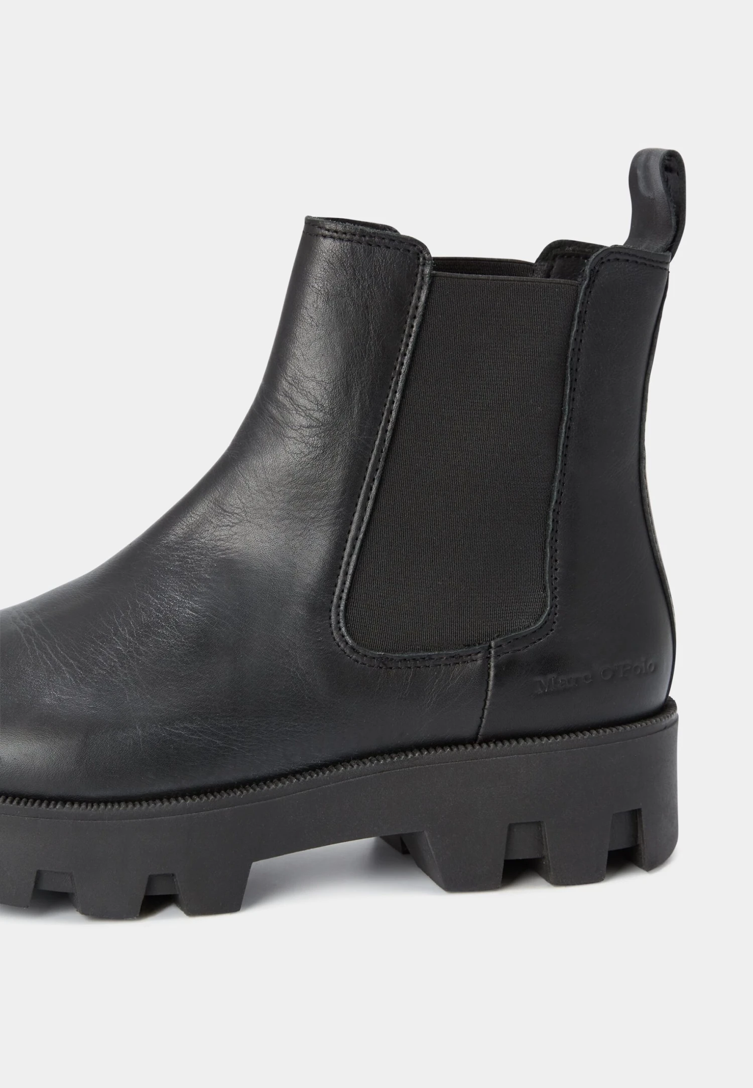 Marc O'Polo Pilar - Enkellaarsjes Met Plateauzool - Black 6 Marc O'Polo Pilar - Enkellaarsjes Met Plateauzool - Black - Afbeelding 4