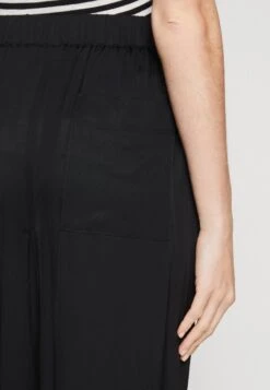 Marc O'Polo Pants Wide Leg Elastic Waistband Patch Pocket - Broek - Black -Marc O'Polo 866f743e09564e188d33d903a35e84d5