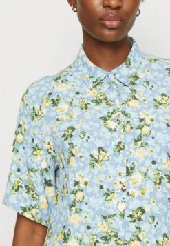 Marc O'Polo DENIM Dress Short Sleeve Half Button Placket Collar - Blousejurk - Multi/Soft Sky Blue 13 Marc O'Polo DENIM Dress Short Sleeve Half Button Placket Collar - Blousejurk - Multi/Soft Sky Blue -Marc O'Polo 86c1e1e1535d420a9b006e763e4e4140