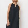 Marc O'Polo Luftiges In Lockerer A Linie - Jurk - Deep Blue Sea -Marc O'Polo 86cfa243425646f989af2ddb92ae3570