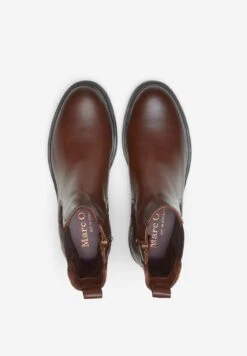 Marc O'Polo Korte Laarzen - Cognac -Marc O'Polo 8747c5aa885e442aa6e20fdd62b176fd