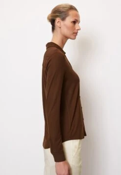 Marc O'Polo Long Sleeve - Overhemdblouse - Crimson Brown 13 Marc O'Polo Long Sleeve - Overhemdblouse - Crimson Brown -Marc O'Polo 888622989d5f4523862f256c3c167fc5