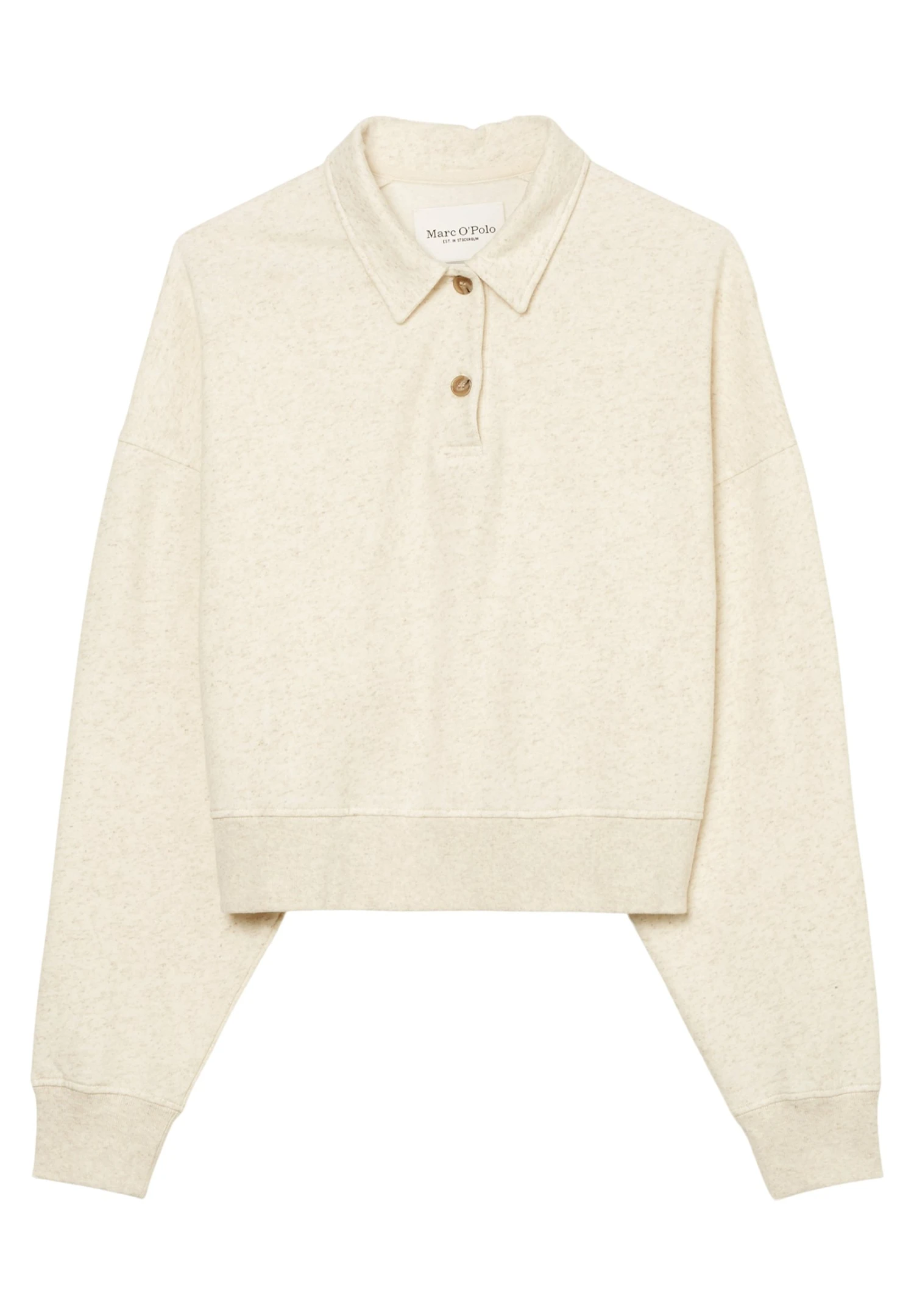 Marc O'Polo Sweater - White Cotton 8 Marc O'Polo Sweater - White Cotton - Afbeelding 6