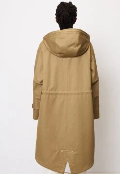 Marc O'Polo Light Padded With Hood Flap Pockets On Sleeve- Parka - Stone Hearth -Marc O'Polo 8a4dd36f7522477f810098b75d00cc43