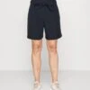 Marc O'Polo High Rise Pleats Belt - Shorts - Deep Blue Sea -Marc O'Polo 8abaa1727ac240ff94673d664674c453