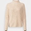 Marc O'Polo Longsleeve Stand Up Collar - Trui - Frosty Sand Melange -Marc O'Polo 8ad228420b7c424689de15539a3f5cf8