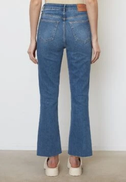 Marc O'Polo Ahus- Flared Jeans - Sustainable Dark Blue Salt And -Marc O'Polo 8b137b9755a24cdcbe14f27b05b6ca5c
