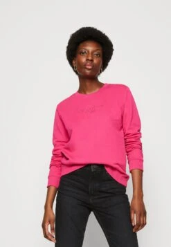 Marc O'Polo DENIM Basic Fit Crew Neck Logo Embroidery - Sweater - Fresh Fuschia -Marc O'Polo 8c3c409399d54390b3e808a0ca311020