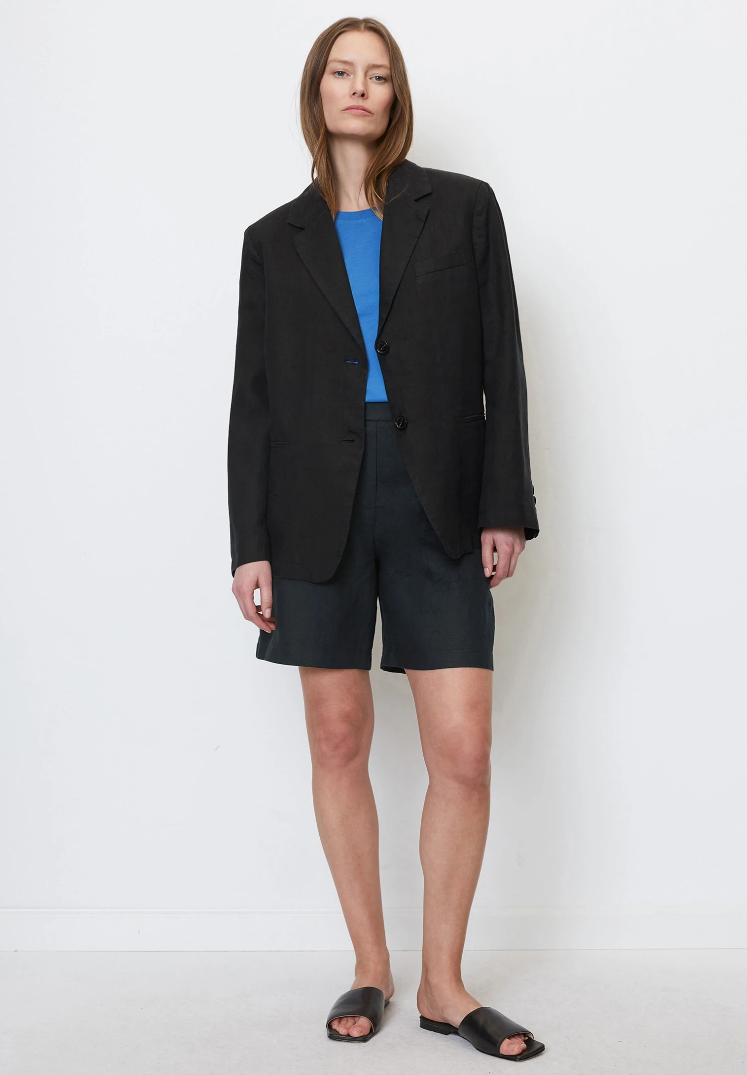 Marc O'Polo Lässigen - Halflange Jas - Deep Blue Sea 4 Marc O'Polo Lässigen - Halflange Jas - Deep Blue Sea - Afbeelding 2