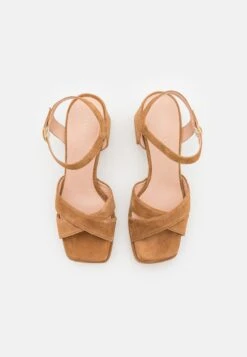 Marc O'Polo Maris - Sandalen Met Hoge Hak - Cognac -Marc O'Polo 8cea1920b40e4a45bf399dfdea729076