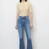 Marc O'Polo Ahus- Flared Jeans - Sustainable Dark Blue Salt And -Marc O'Polo 8d939bef73f9428fad0a149597281f62