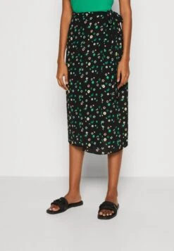 Marc O'Polo DENIM Skirt To Wrap - Wikkelrok - Multi/Black