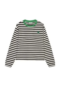 Marc O'Polo DENIM Gestreiftes Strukturiertem- Longsleeve - Multi White Blush