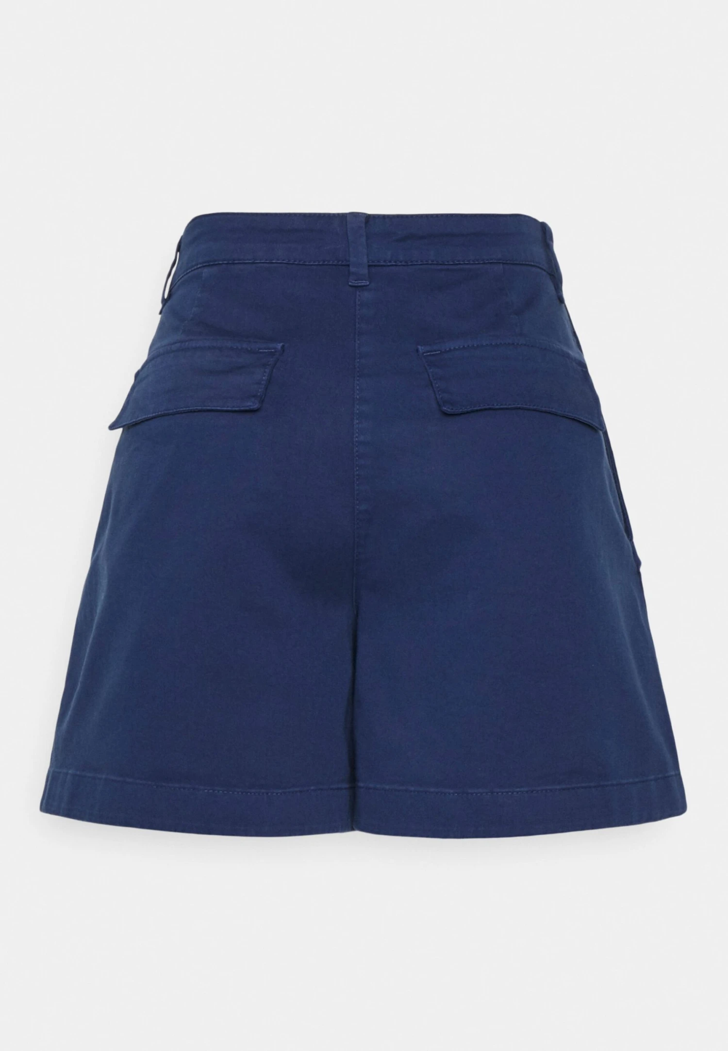 Marc O'Polo Wide Leg Flap Pockets Archive Inspired Details - Shorts - Noble Blue 4 Marc O'Polo Wide Leg Flap Pockets Archive Inspired Details - Shorts - Noble Blue - Afbeelding 2