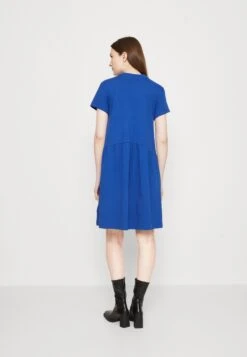 Marc O'Polo DENIM Dress Style Heavy Raw Ruffles - Jerseyjurk - Kensington Blue -Marc O'Polo 9118deb595a0448896185c503c3c6caf