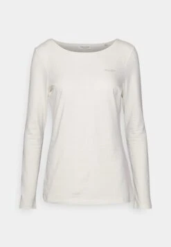 Marc O'Polo Long Sleeve Round Neck Solid - Longsleeve - Creamy White -Marc O'Polo 91451c10112e4ef98a28bd26f4fae445