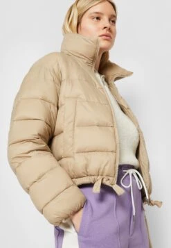 Marc O'Polo Jacket Stand Up Collar Drawstring Hem - Winterjas - Loose Sand -Marc O'Polo 914fb9bb4bcf4d828cd9a9da0f93cddd