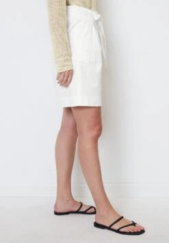 Marc O'Polo Mit Gürtel- Shorts - White -Marc O'Polo 9280a6e69ccb484893e998ba6e4649d3