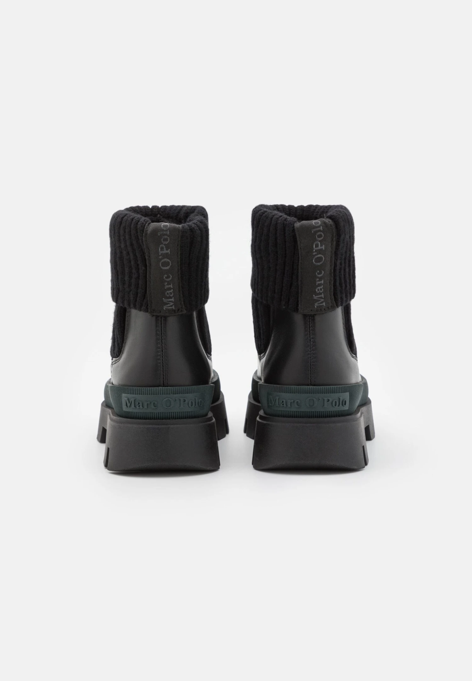Marc O'Polo Petra - Enkellaarsjes Met Plateauzool - Black 6 Marc O'Polo Petra - Enkellaarsjes Met Plateauzool - Black - Afbeelding 4