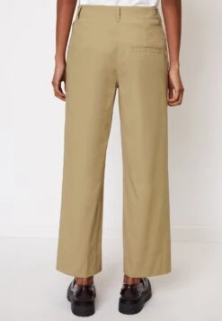 Marc O'Polo Category Wide Leg Cropped - Broek - Stone Hearth -Marc O'Polo 95f1e4022b1d404b9d673e12b95b8eb5