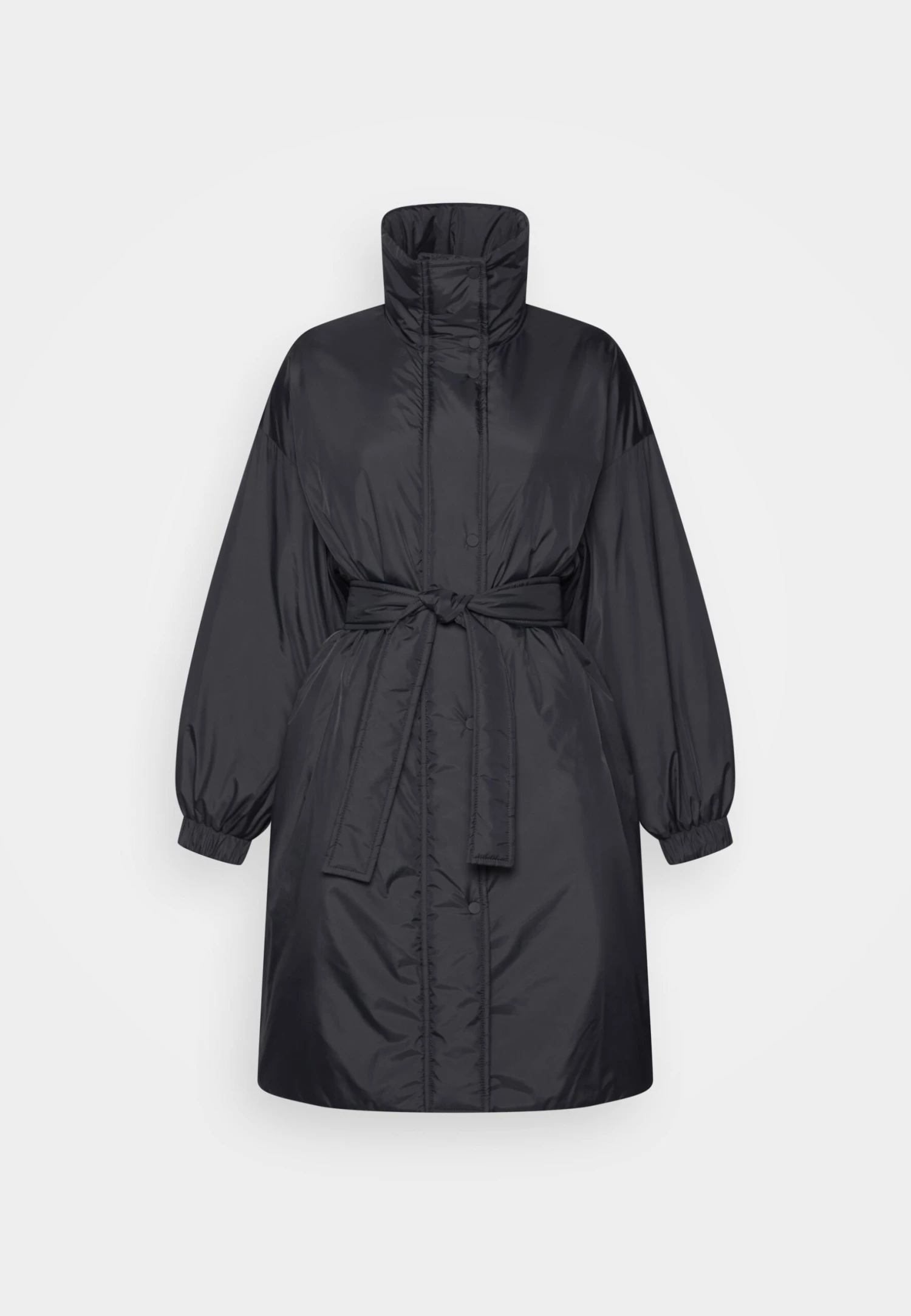 Marc O'Polo Coat Padded Oversized Belted Stand-Up Collar- Winterjas - Black 7 Marc O'Polo Coat Padded Oversized Belted Stand-Up Collar- Winterjas - Black - Afbeelding 5