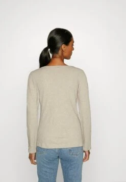 Marc O'Polo Long Sleeve Boat Neck - Longsleeve - Sand -Marc O'Polo 9771b7eb57c8481c9638e96d006ebf29