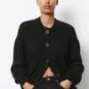 Marc O'Polo DENIM Long Sleeve - Vest - Black