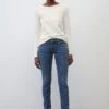 Marc O'Polo Modell Alby Aus Bio-Stretch-Mix - Slim Fit Jeans - Authentic Mid Blue Wash