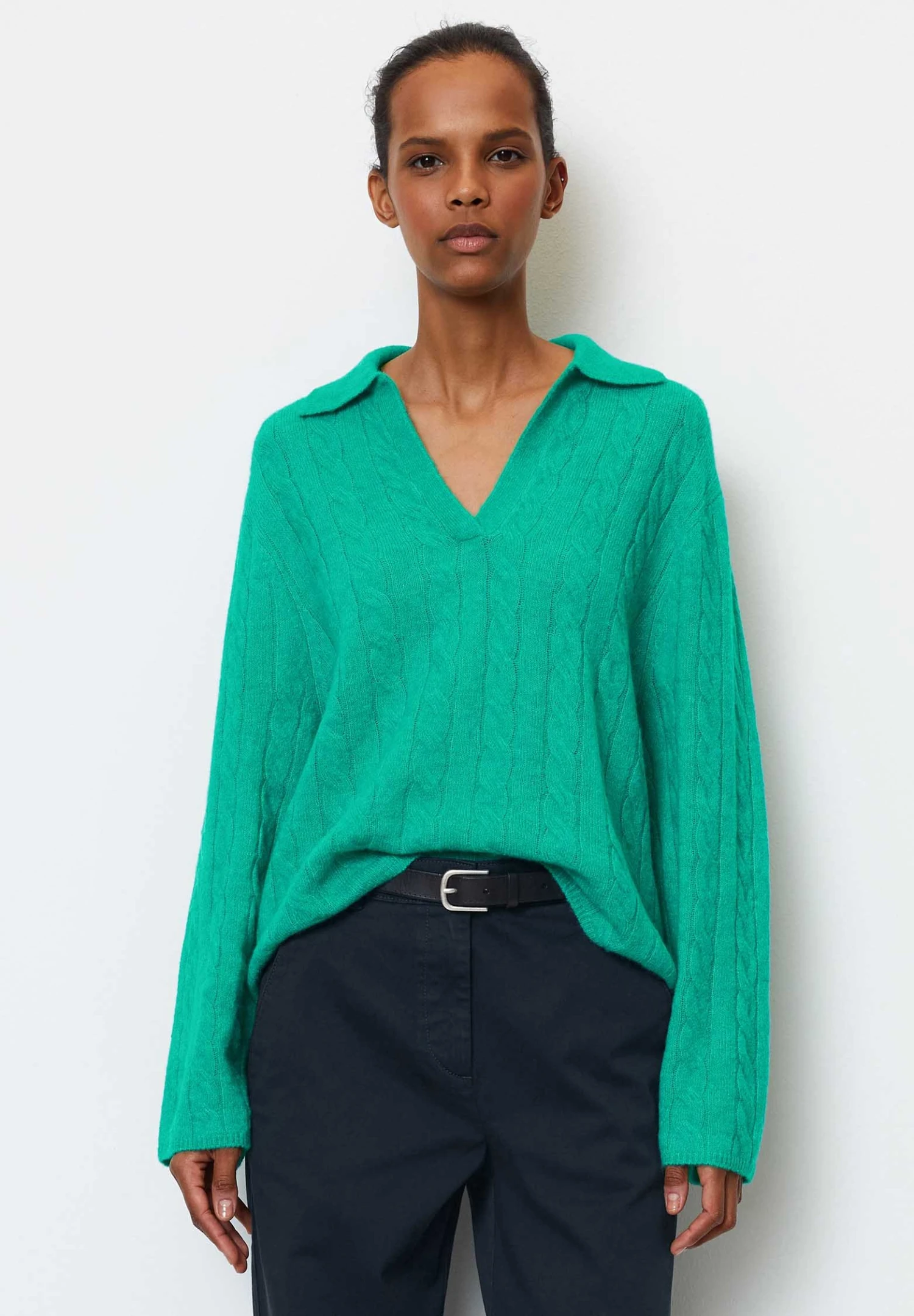 Marc O'Polo Longsleeve - Trui - Mellow Mint 3 Marc O'Polo Longsleeve - Trui - Mellow Mint