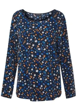 Marc O'Polo Crew Neck Long Sleeved Special Side Seam Printed - Blouse - Multi/Night Sky -Marc O'Polo 9c760c072d3442c7aa87a0f67b9f90cc