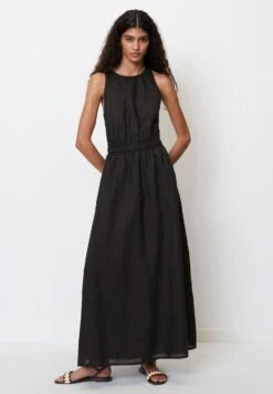 Marc O'Polo Rückenfreies Sommer Aus Premium Qualität - Maxi-Jurk - Black