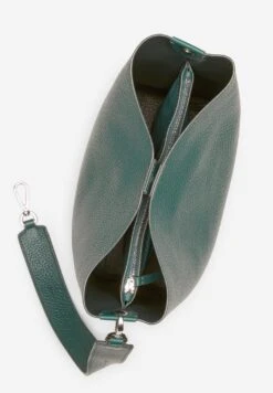 Marc O'Polo Hobo-Aus Fein Genarbtem- Handtas - Night Pine -Marc O'Polo 9e93a673a5294ea99264fc72ebec20fd