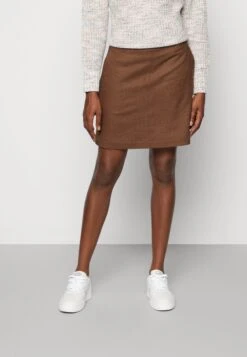 Marc O'Polo A-Lijn Rok - Dark Walnut