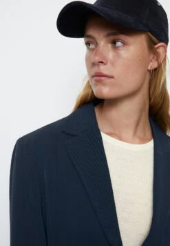 Marc O'Polo Aus Fliessendem - Halflange Jas - Deep Blue Sea -Marc O'Polo a2c43b976b904bf8b0d1a39ea8375d4b