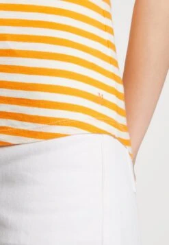 Marc O'Polo Short Sleeve V Neck - T-Shirt Print - Multi/Faded Marigold -Marc O'Polo a378bb0ae1d14cd490ca6d82a1a855f2