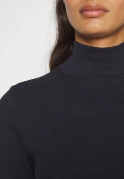 Marc O'Polo Stand Up Collar Short Sleeve - T-Shirt Basic - Deep Blue Sea -Marc O'Polo a3b34c19178842e9a868a5bf038bc53e