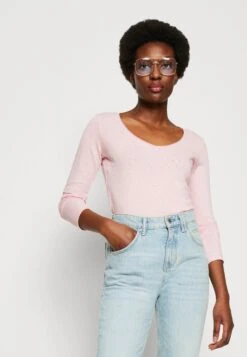 Marc O'Polo DENIM Longsleeve V Neck Regular Fit - Longsleeve - Matte Rose -Marc O'Polo a77c2f05ee71440a97342e60c4e9c209
