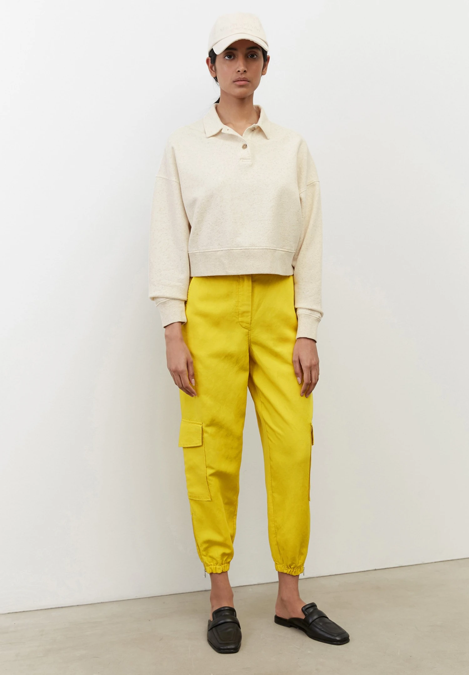 Marc O'Polo Sweater - White Cotton 7 Marc O'Polo Sweater - White Cotton - Afbeelding 5