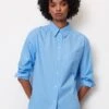 Marc O'Polo Boyfriend Aus Paper Touch - Overhemdblouse - Nordic Sky -Marc O'Polo a7fc5c8c93454ffaab7518d82ffa9780