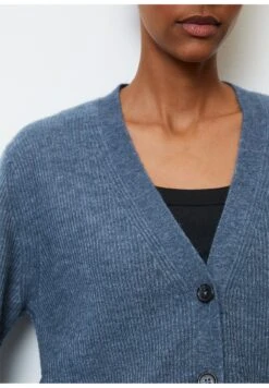 Marc O'Polo Longsleeve, V-Neck - Vest - Autumn Lake -Marc O'Polo a86d16da2f474bf3a6c6c31f7b253ac4