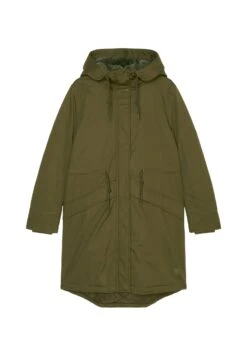 Marc O'Polo DENIM Organic Padded Zipper Hood With - Winterjas - Slate Green -Marc O'Polo ab3a7785704c4dc4b5c9641c08e24abc